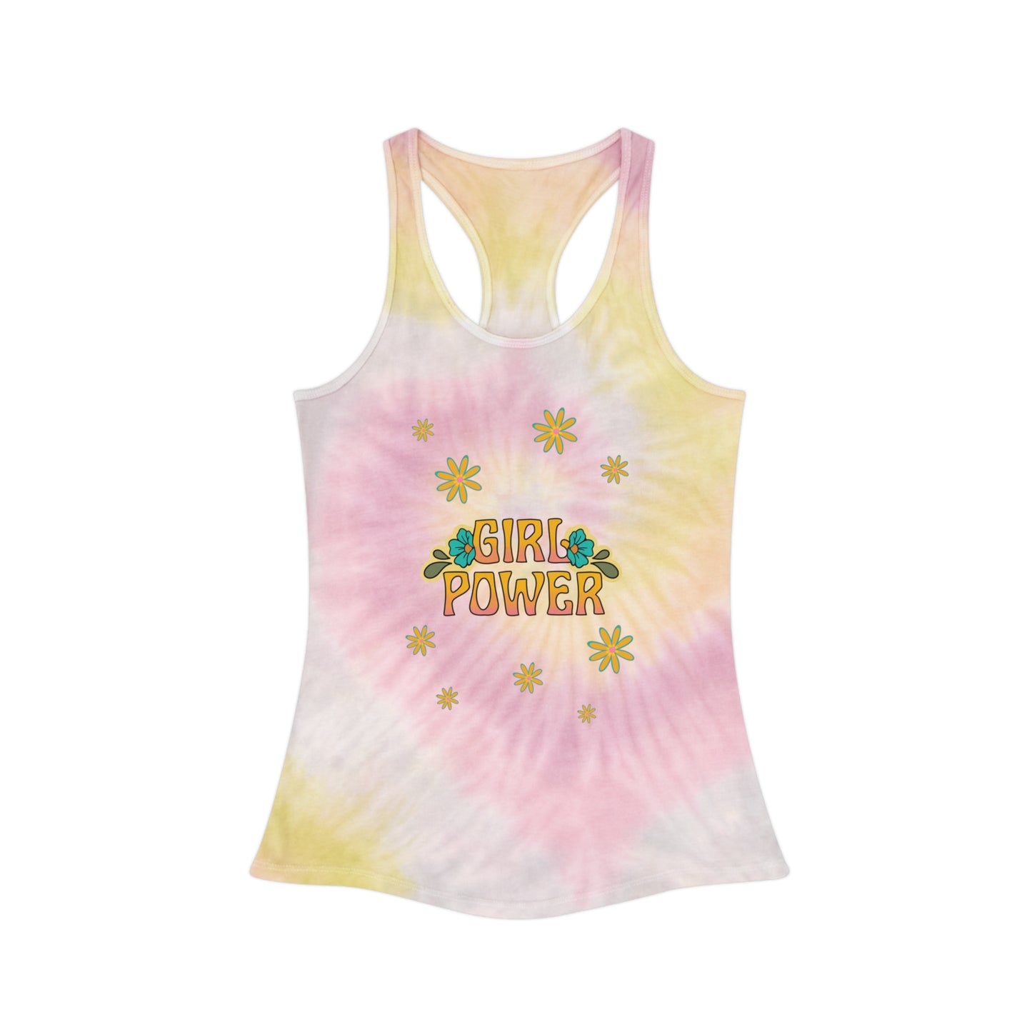 Tie Dye Racerback Tank Top