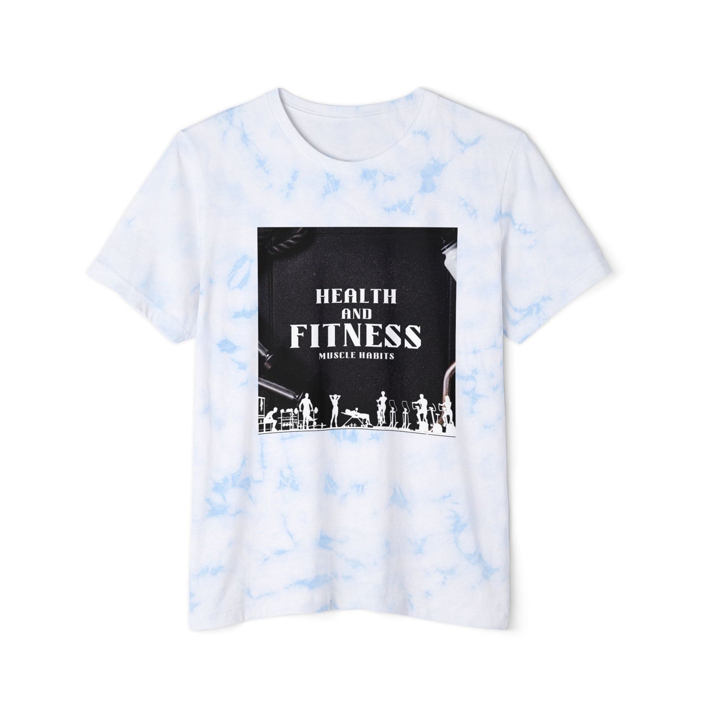 Fitness Fashion Tie-Dyed T-Shirt