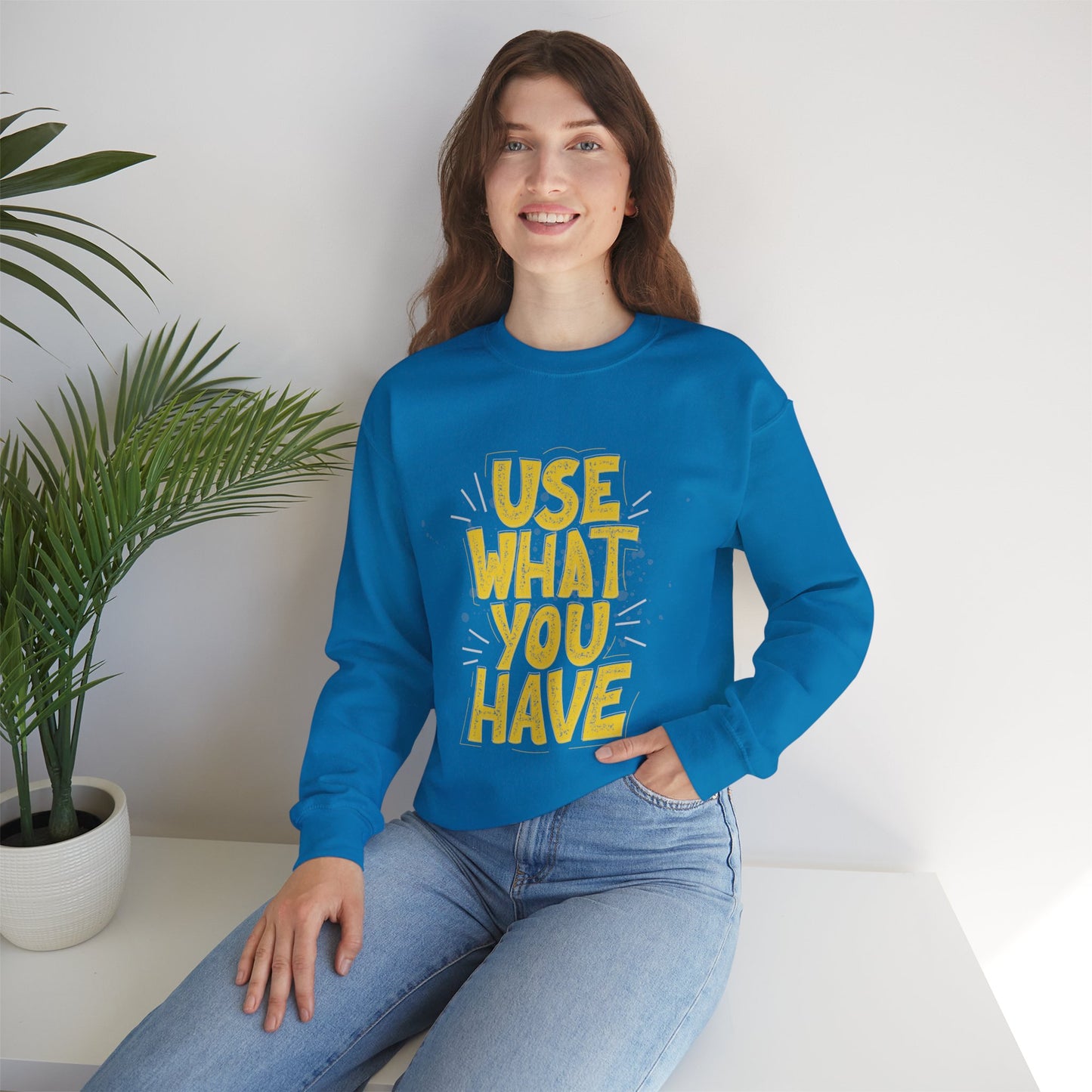 Use What You Have Crewneck Sweatshirt