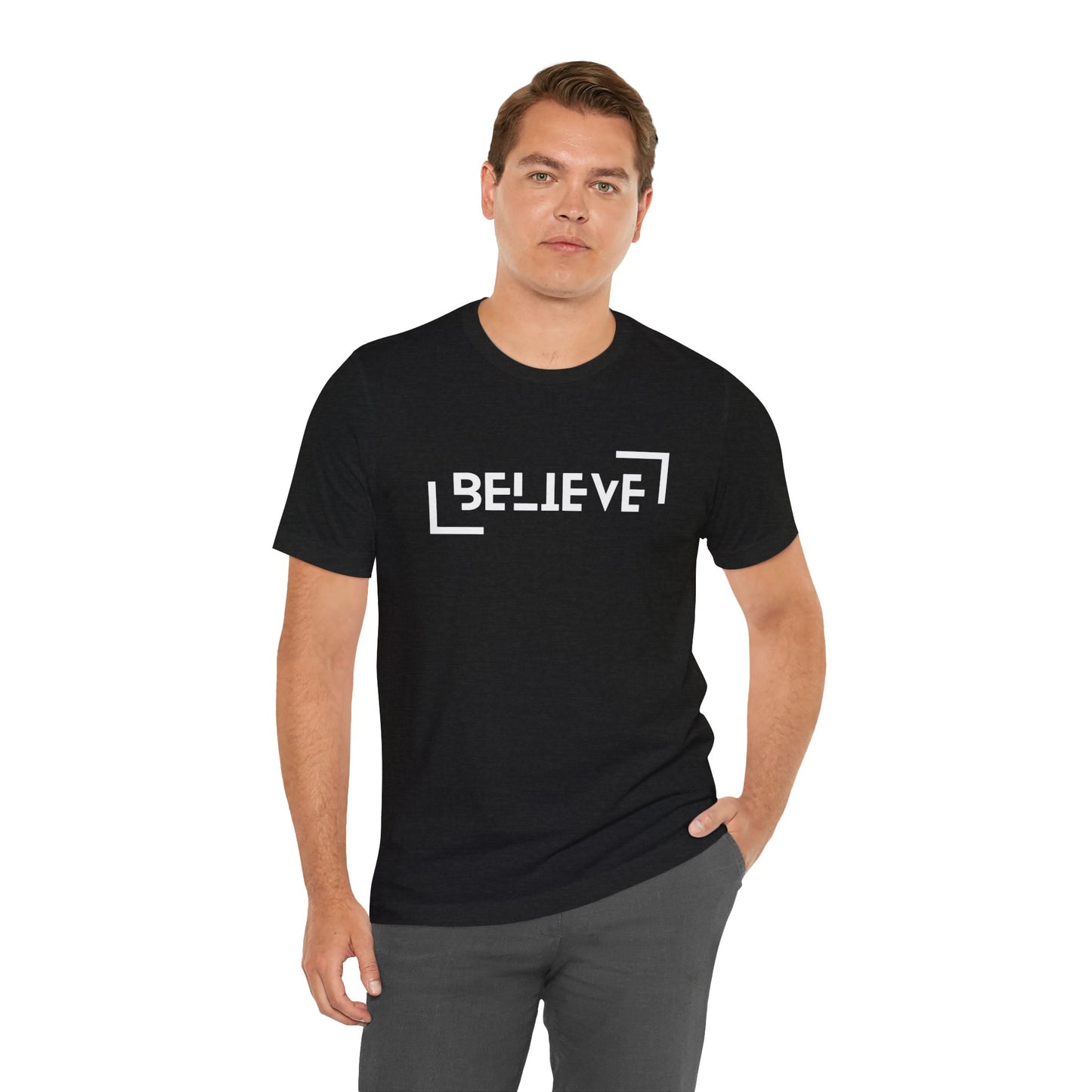 Believe Jersey Short Sleeve Tee