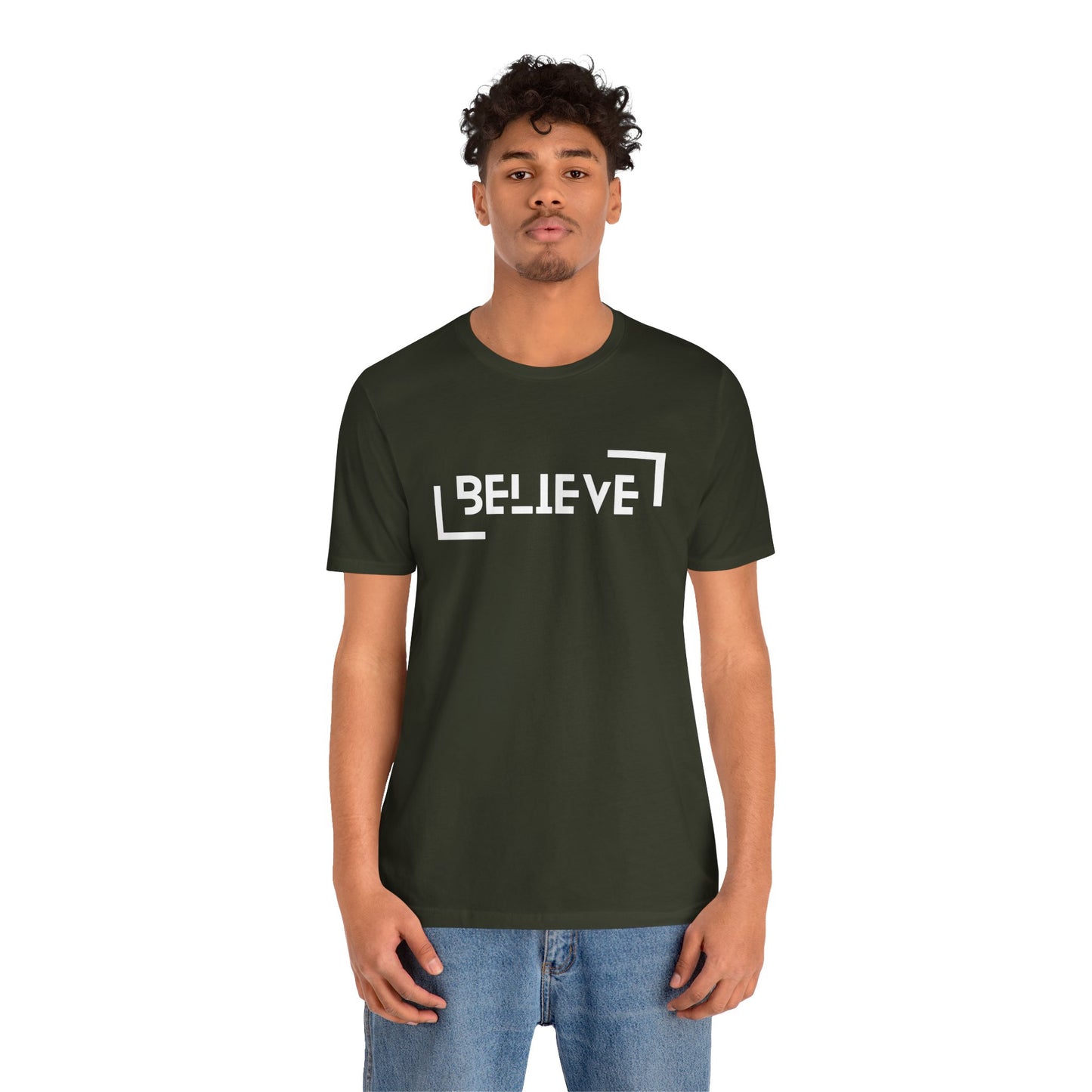 Believe Jersey Short Sleeve Tee