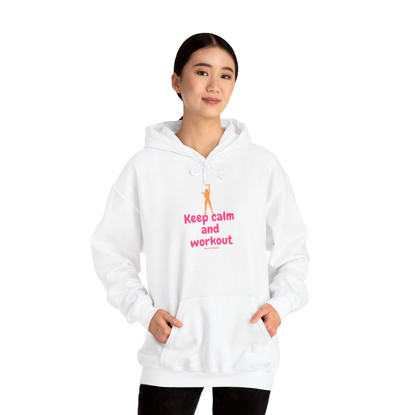 Keep Calm and Workout Hoodie