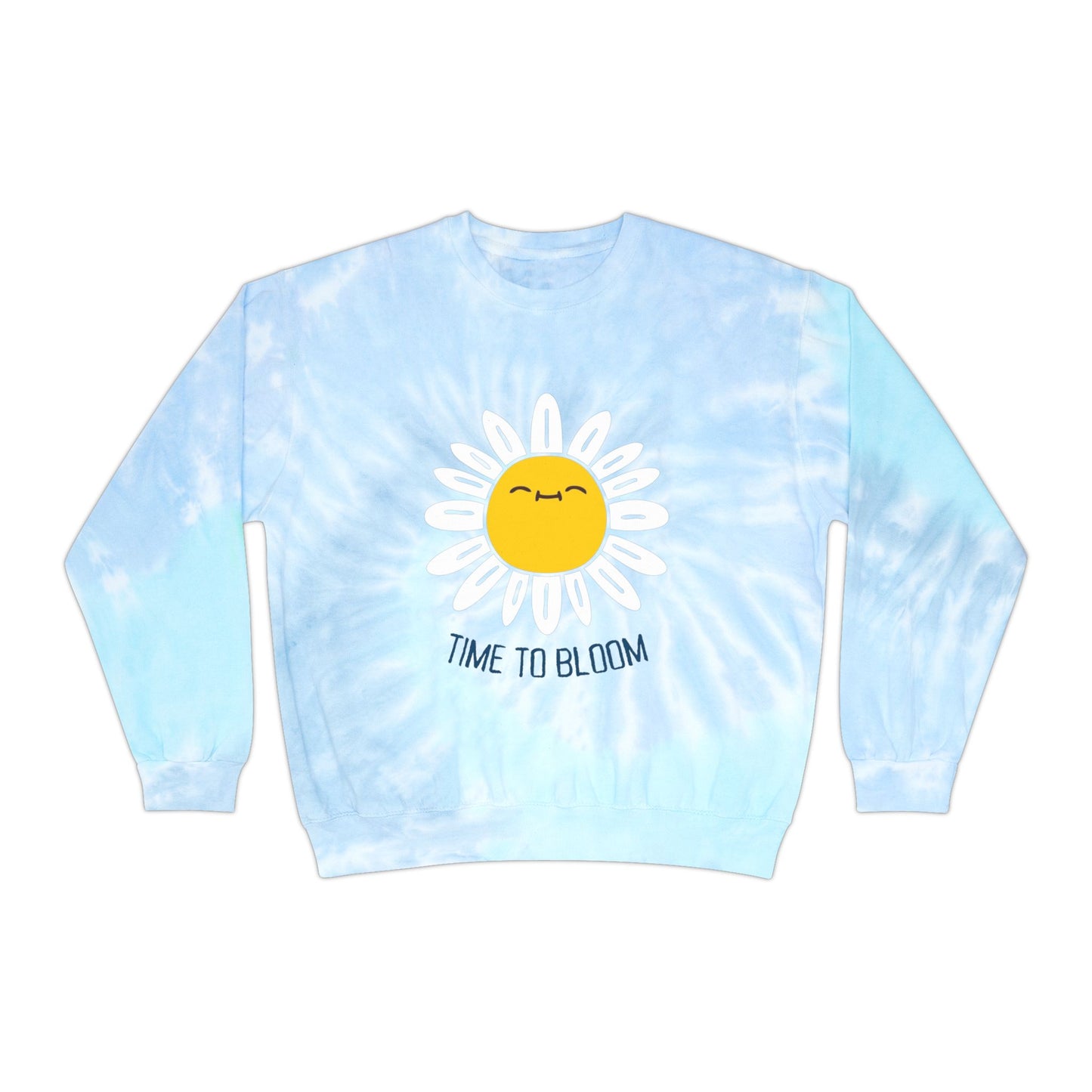 Time to Bloom Tie-Dye Sweatshirt