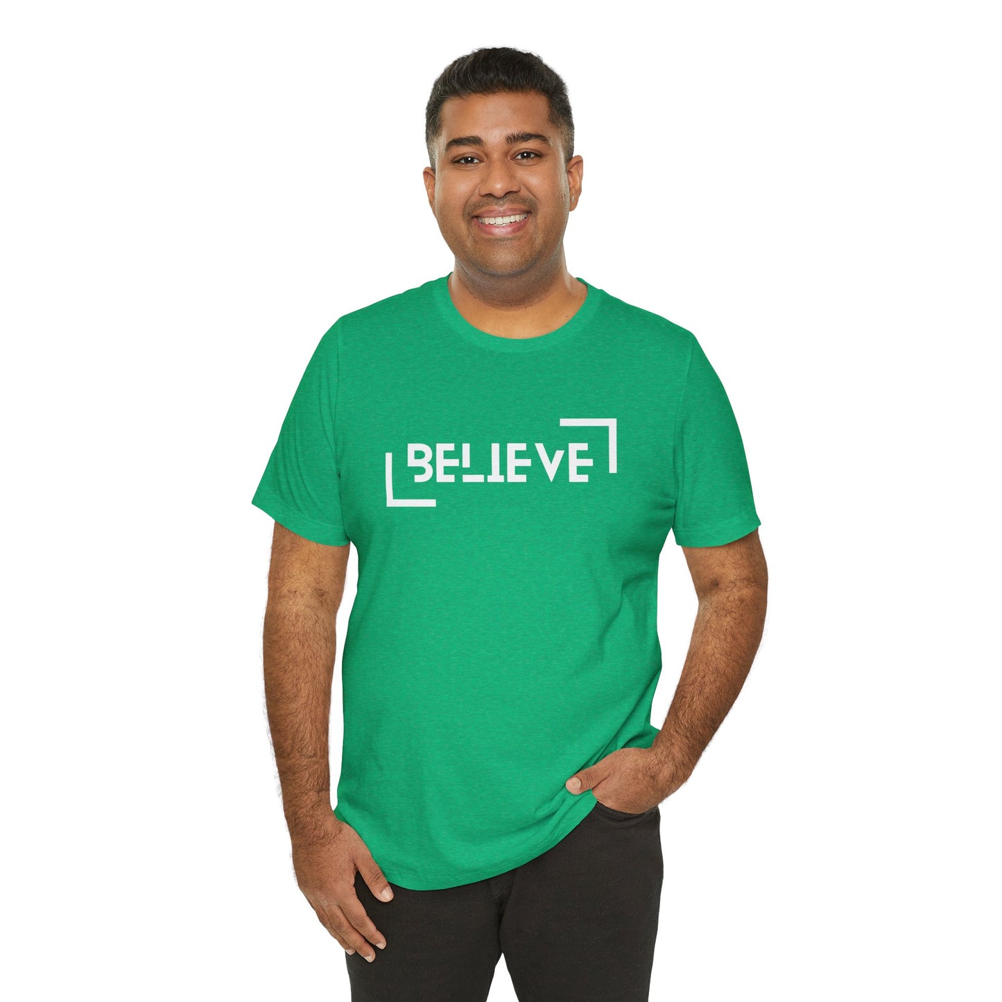 Believe Jersey Short Sleeve Tee