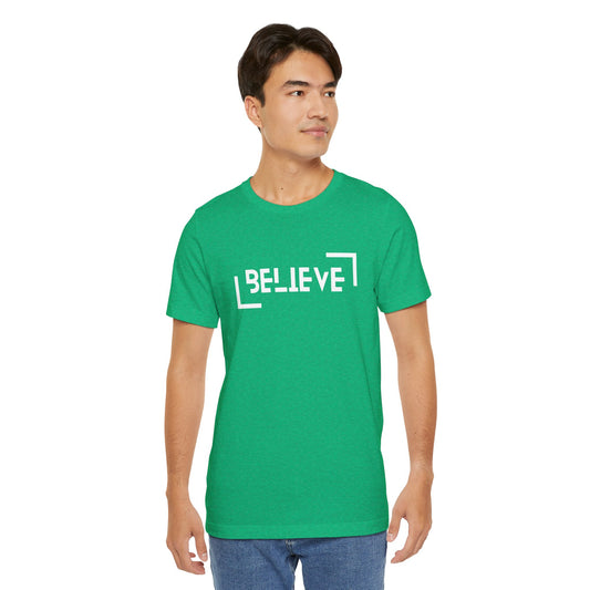 Believe Jersey Short Sleeve Tee