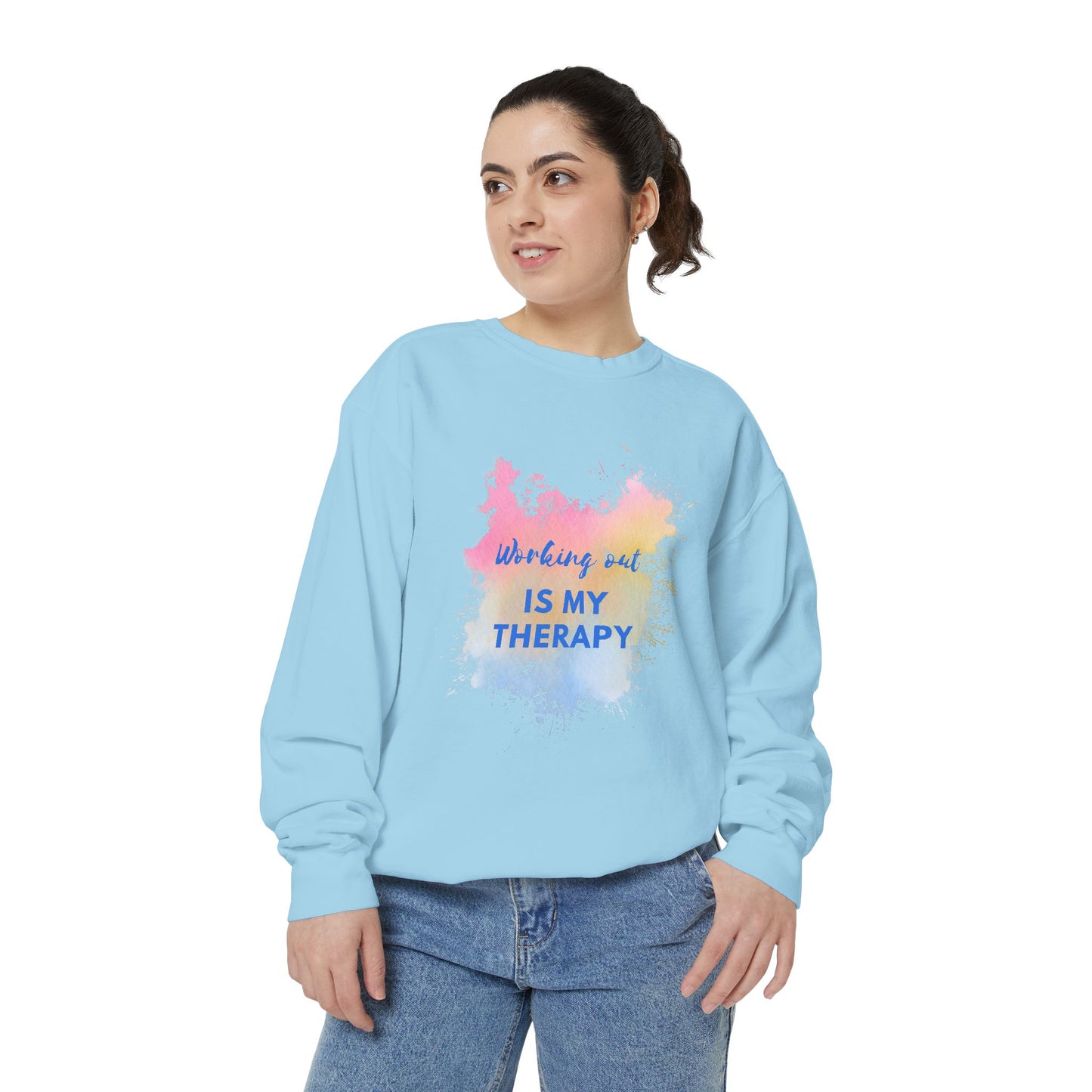 Workout is my Therapy Sweatshirt