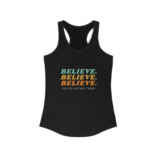 Believe Racerback TankTop