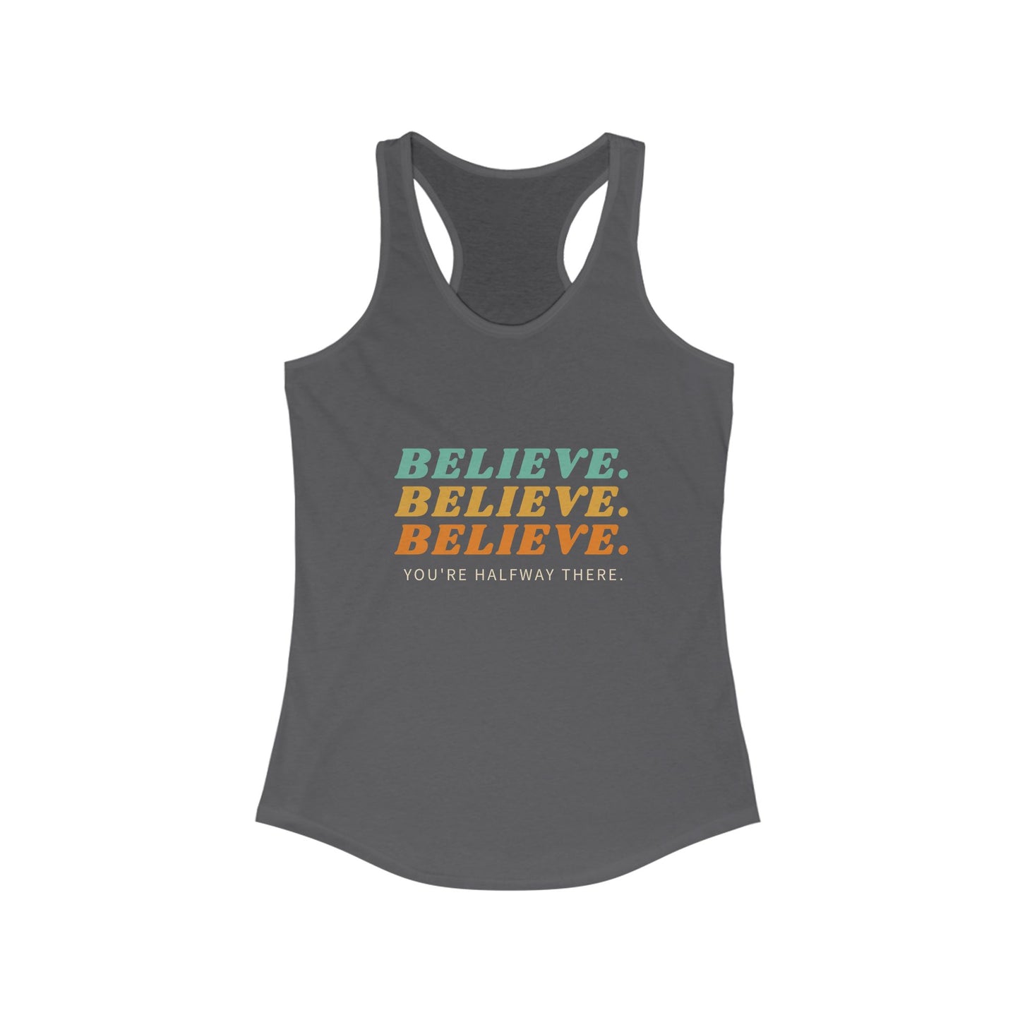 Believe Racerback TankTop