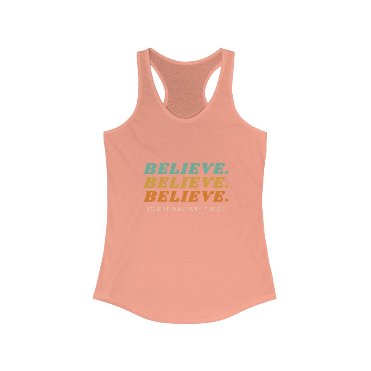 Believe Racerback TankTop