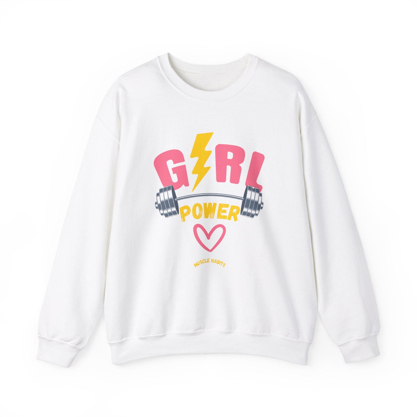 Girl Power Lighting Crewneck Sweatshirt