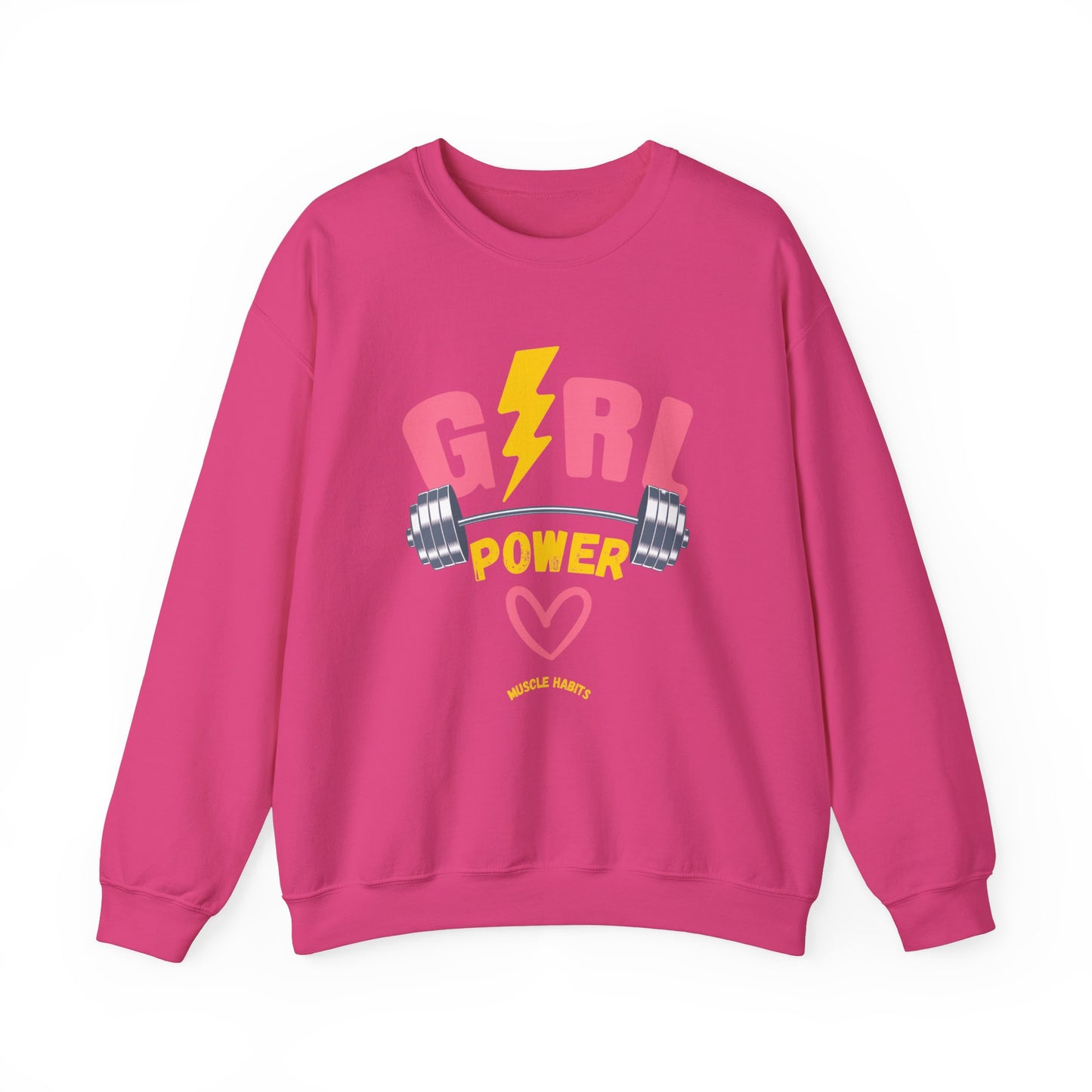 Girl Power Lighting Crewneck Sweatshirt