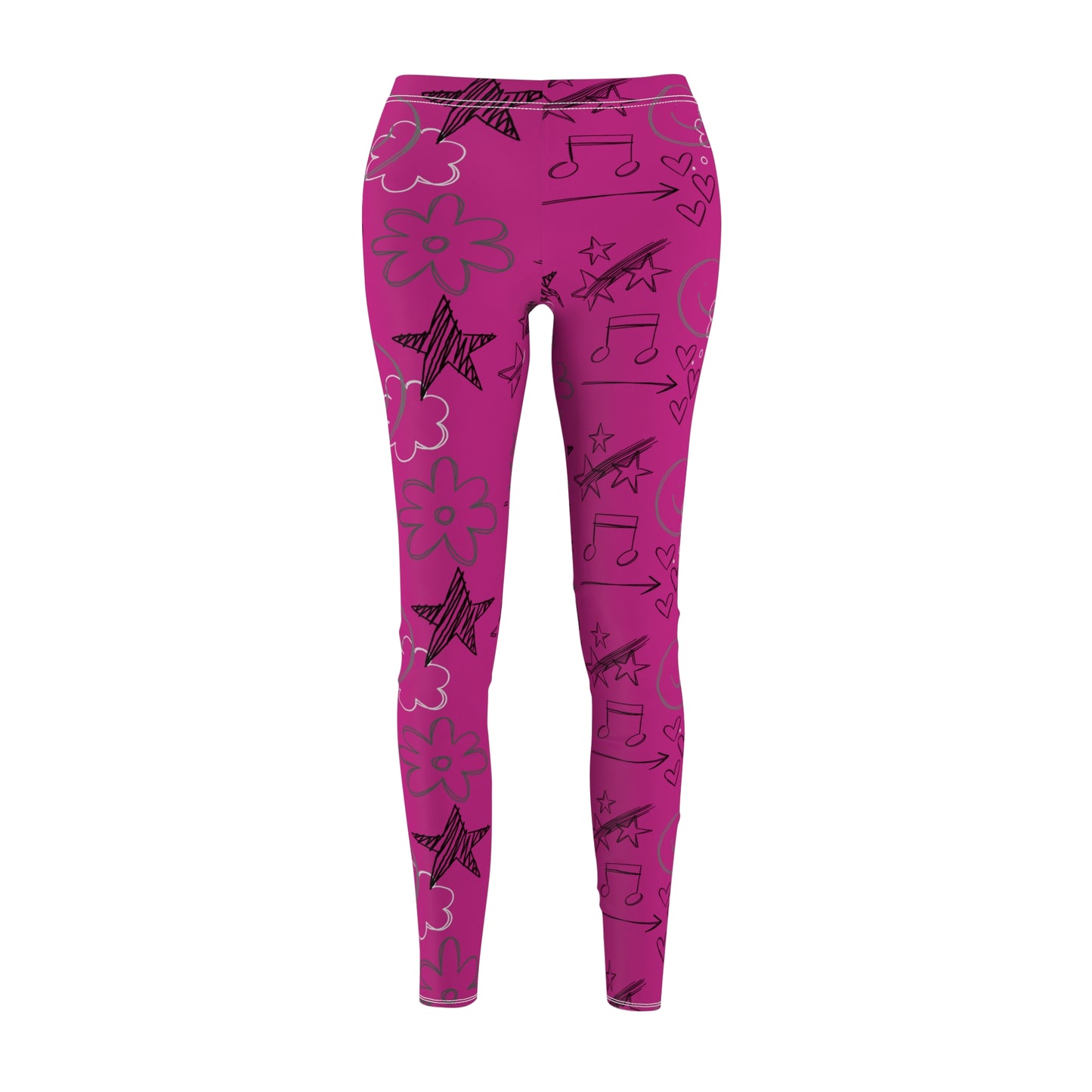 Peace and love Casual Leggings