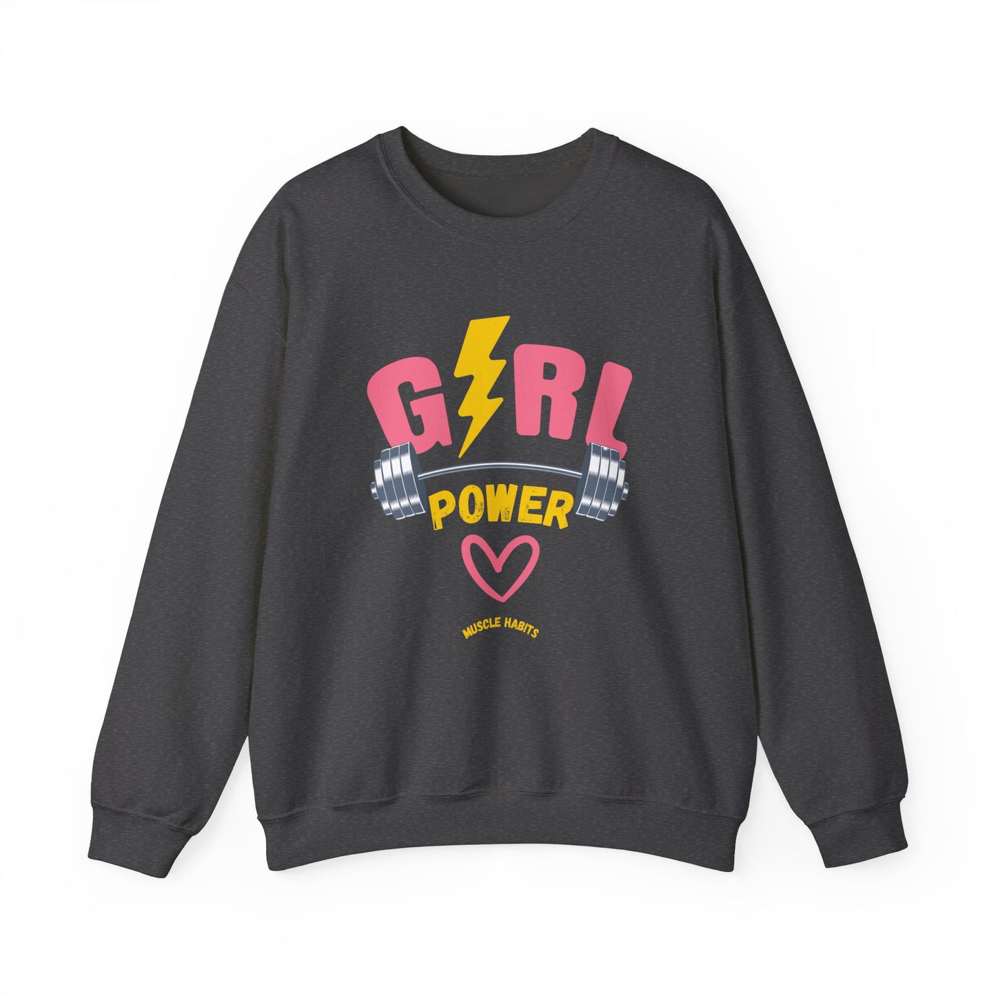 Girl Power Lighting Crewneck Sweatshirt