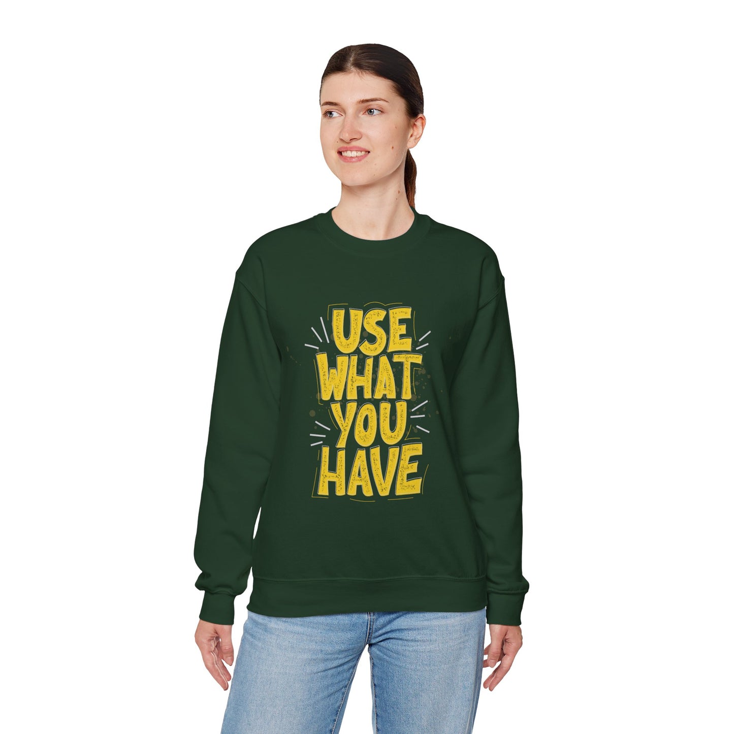 Use What You Have Crewneck Sweatshirt