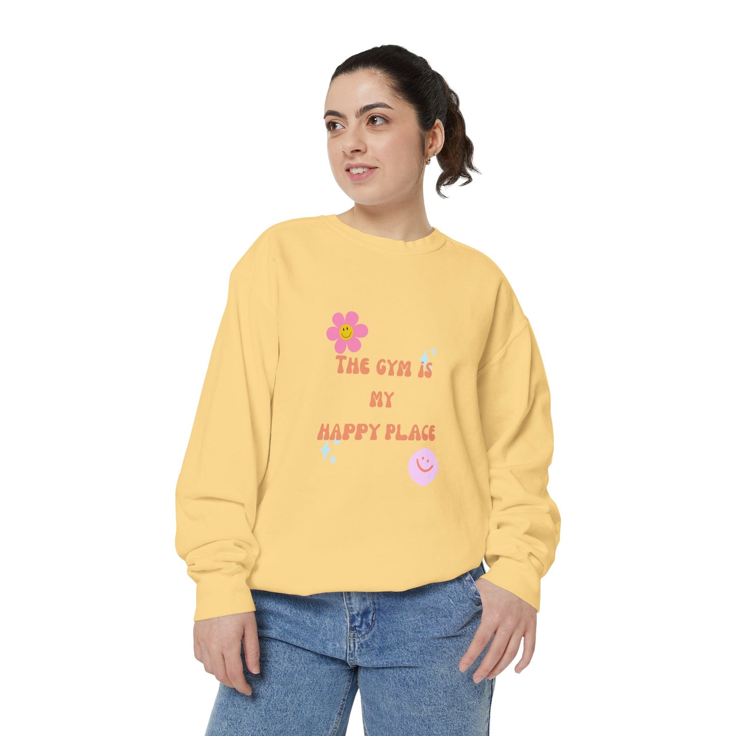 Gym, My Happy Place Sweatshirt