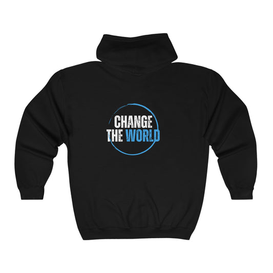 Change the World Full Zip Hooded Sweatshirt