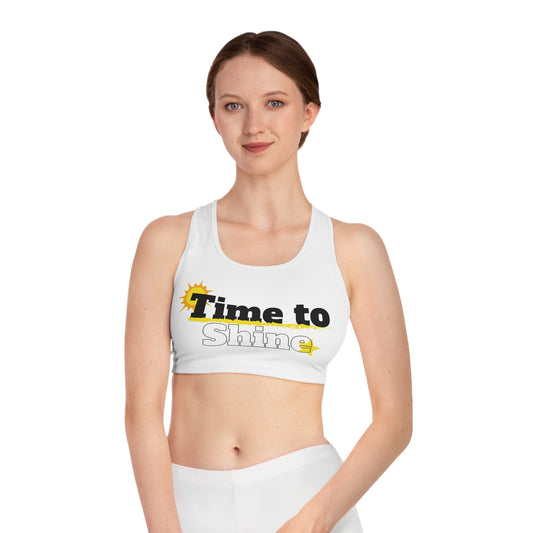 Time to Shine Sports Bra