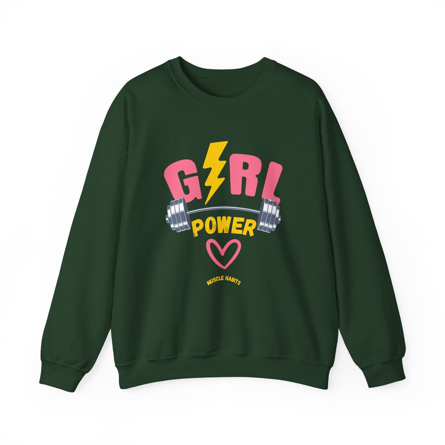 Girl Power Lighting Crewneck Sweatshirt