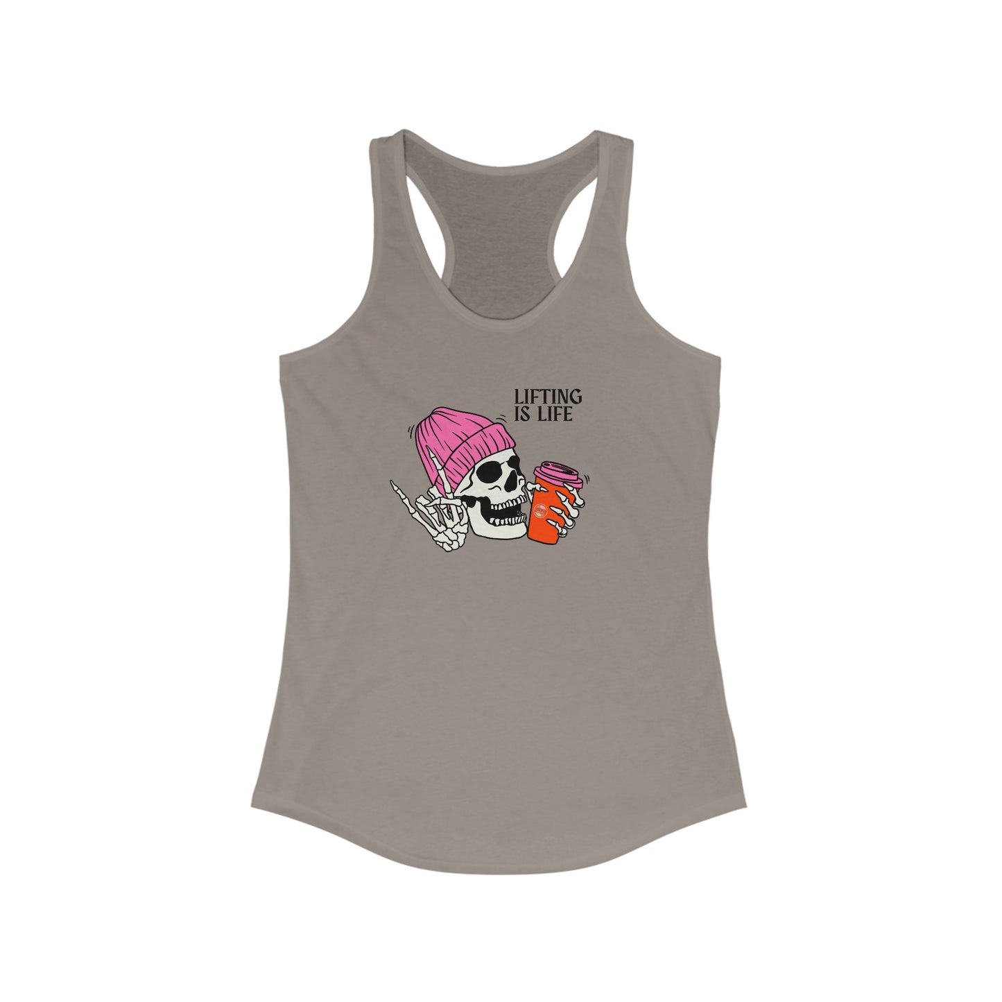 Lifting is life  Racerback Tank