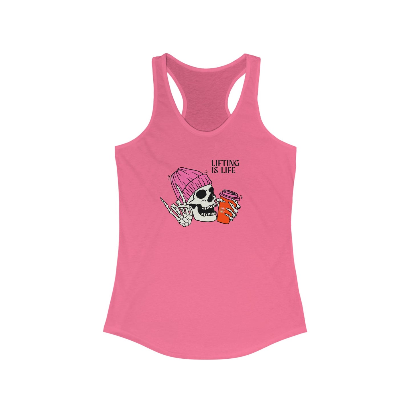 Lifting is life  Racerback Tank