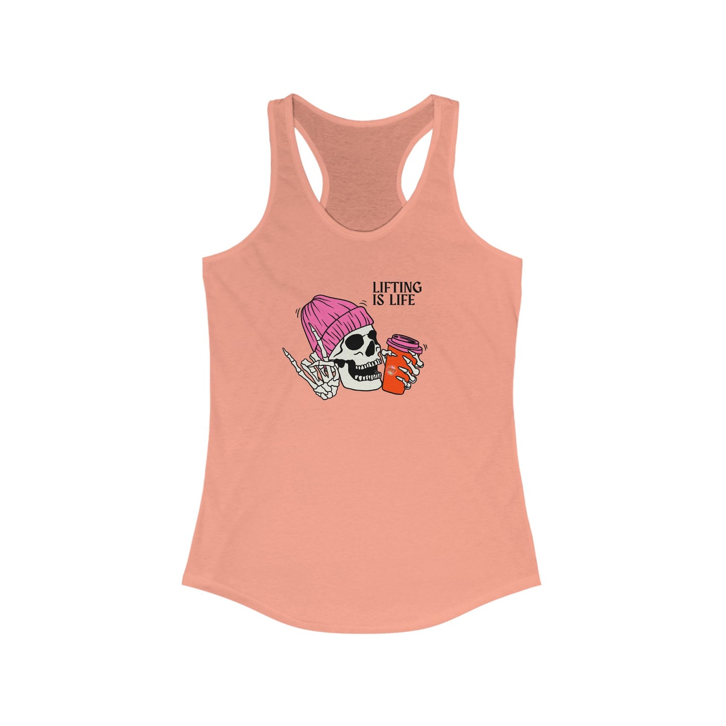 Lifting is life  Racerback Tank