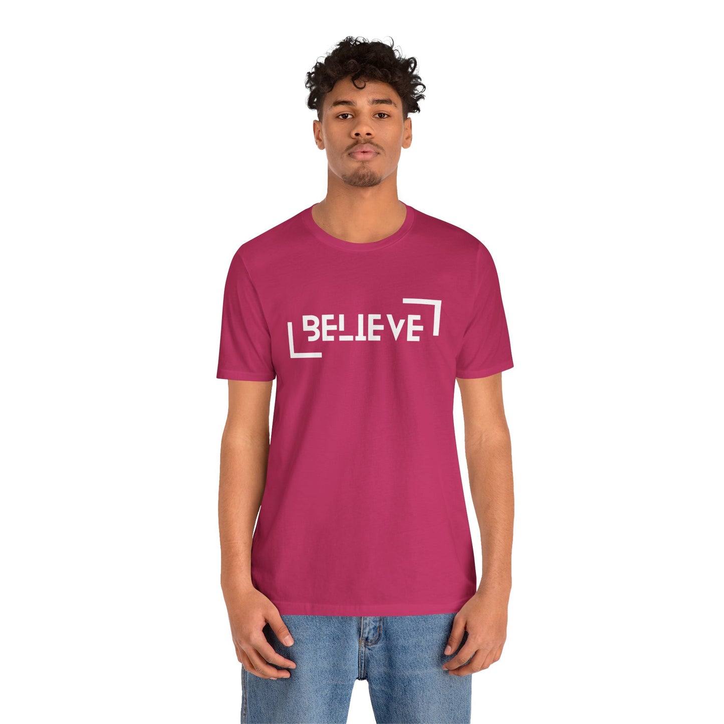 Believe Jersey Short Sleeve Tee