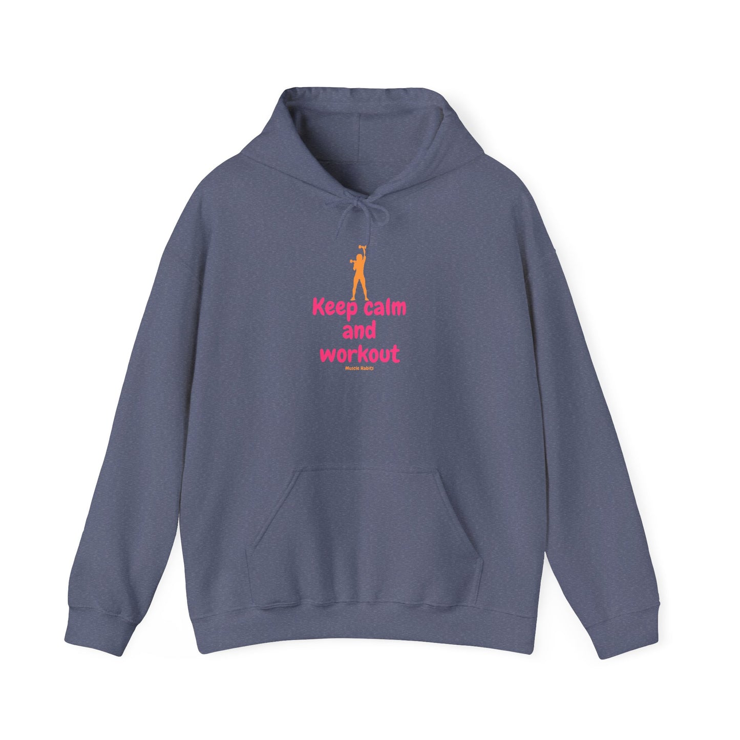 Keep Calm and Workout Hoodie