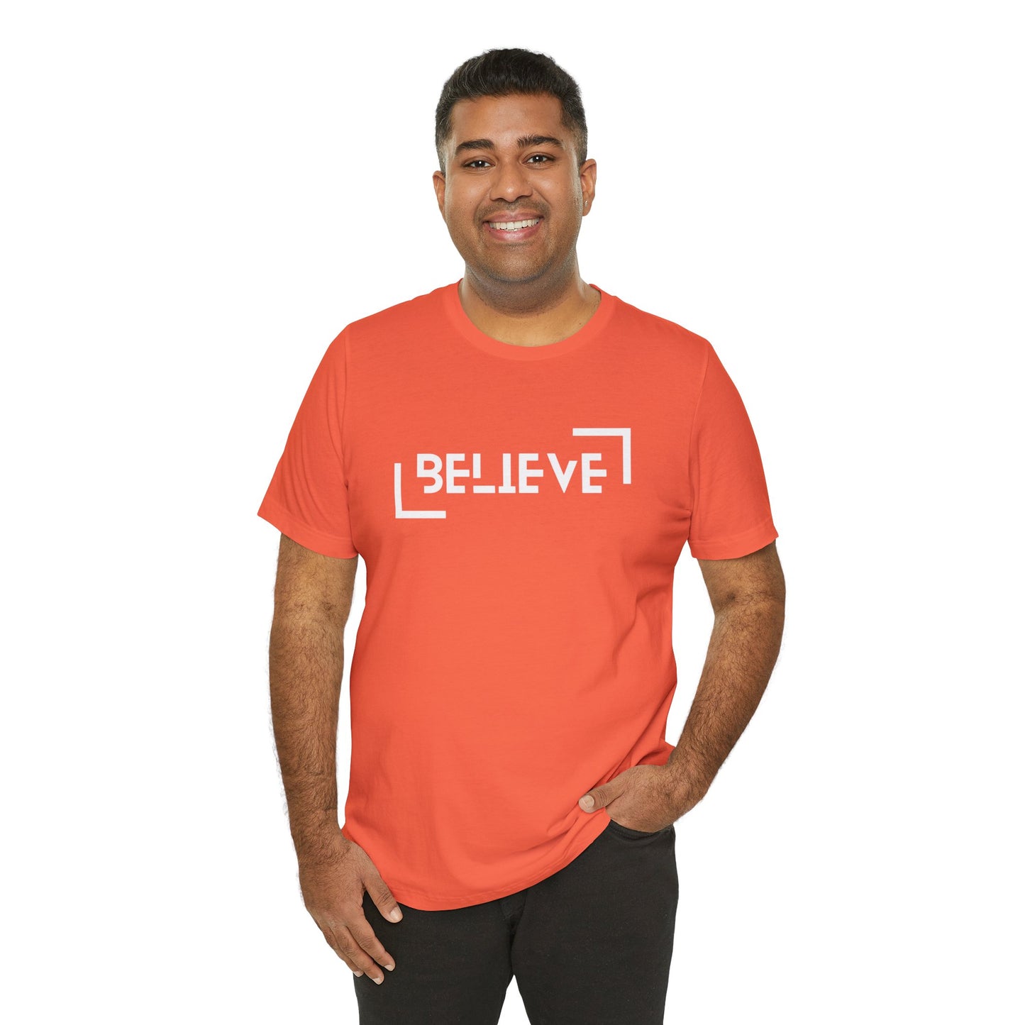 Believe Jersey Short Sleeve Tee