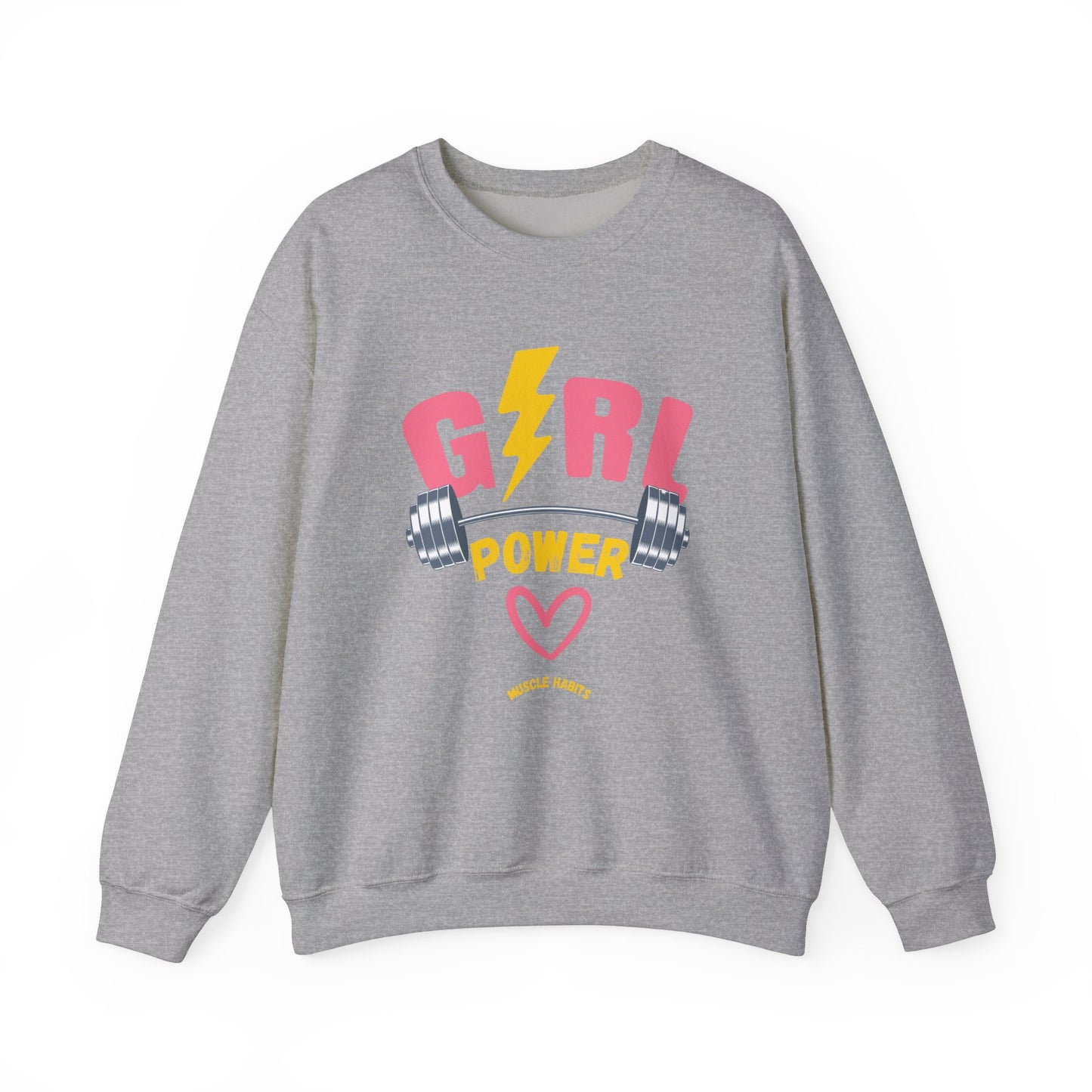 Girl Power Lighting Crewneck Sweatshirt