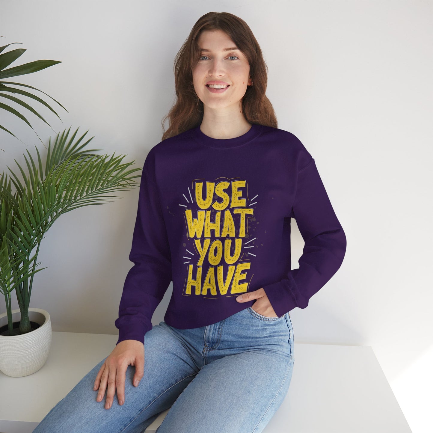 Use What You Have Crewneck Sweatshirt