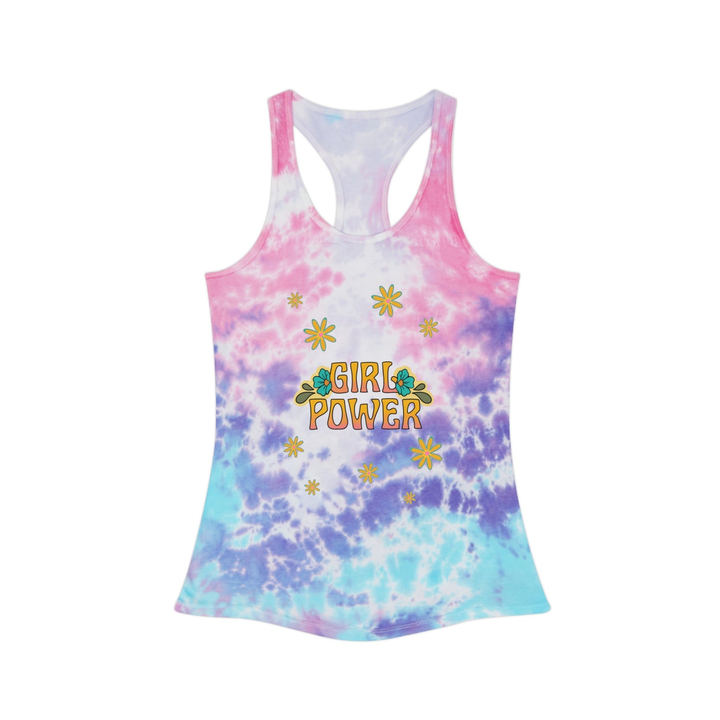 Tie Dye Racerback Tank Top