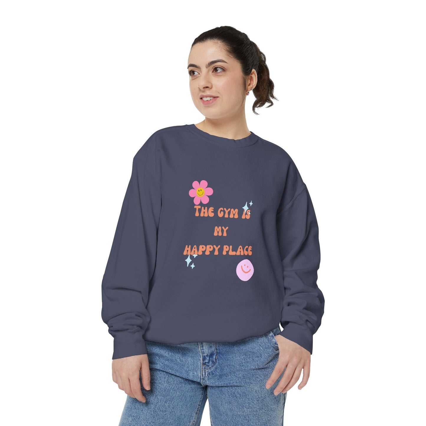 Gym, My Happy Place Sweatshirt