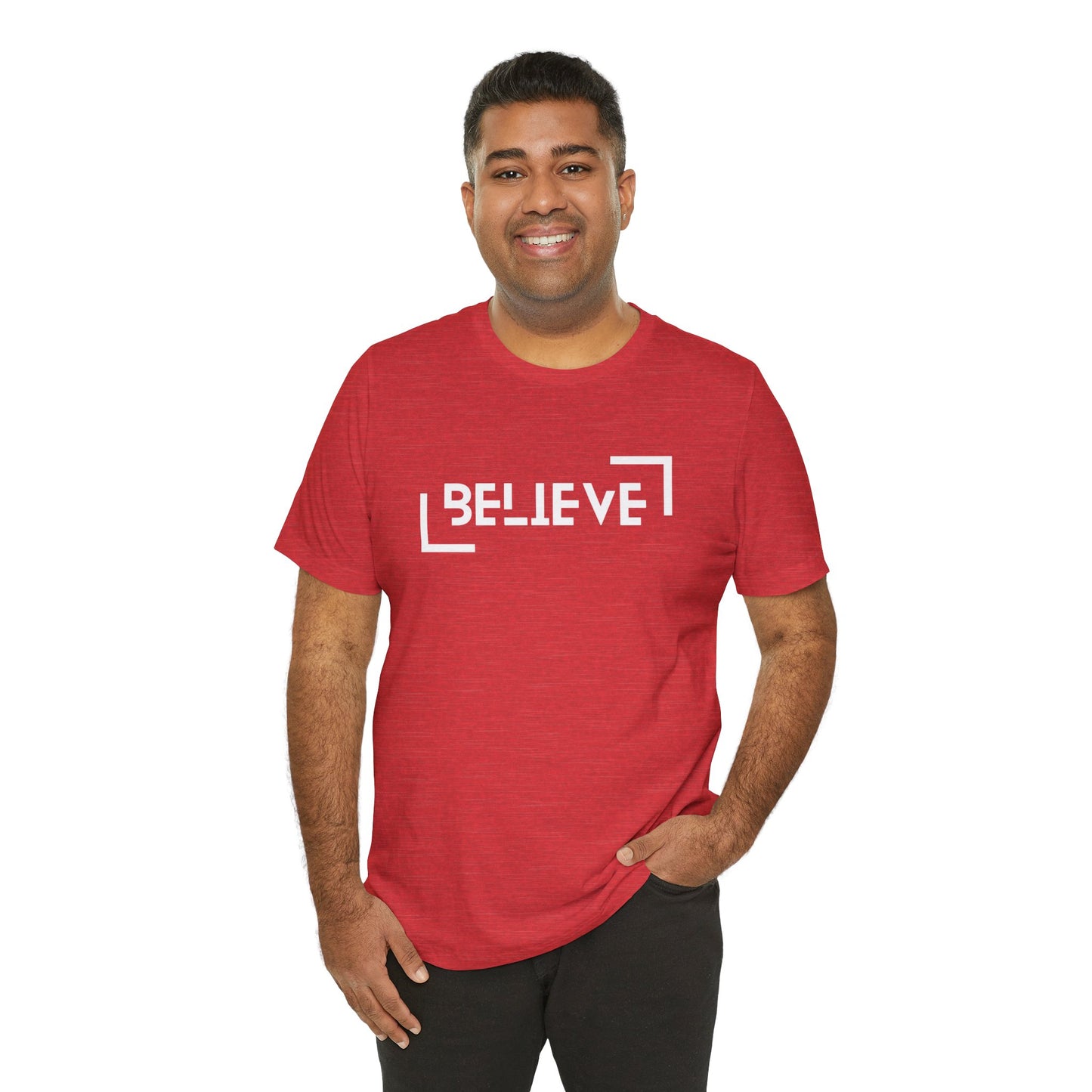 Believe Jersey Short Sleeve Tee