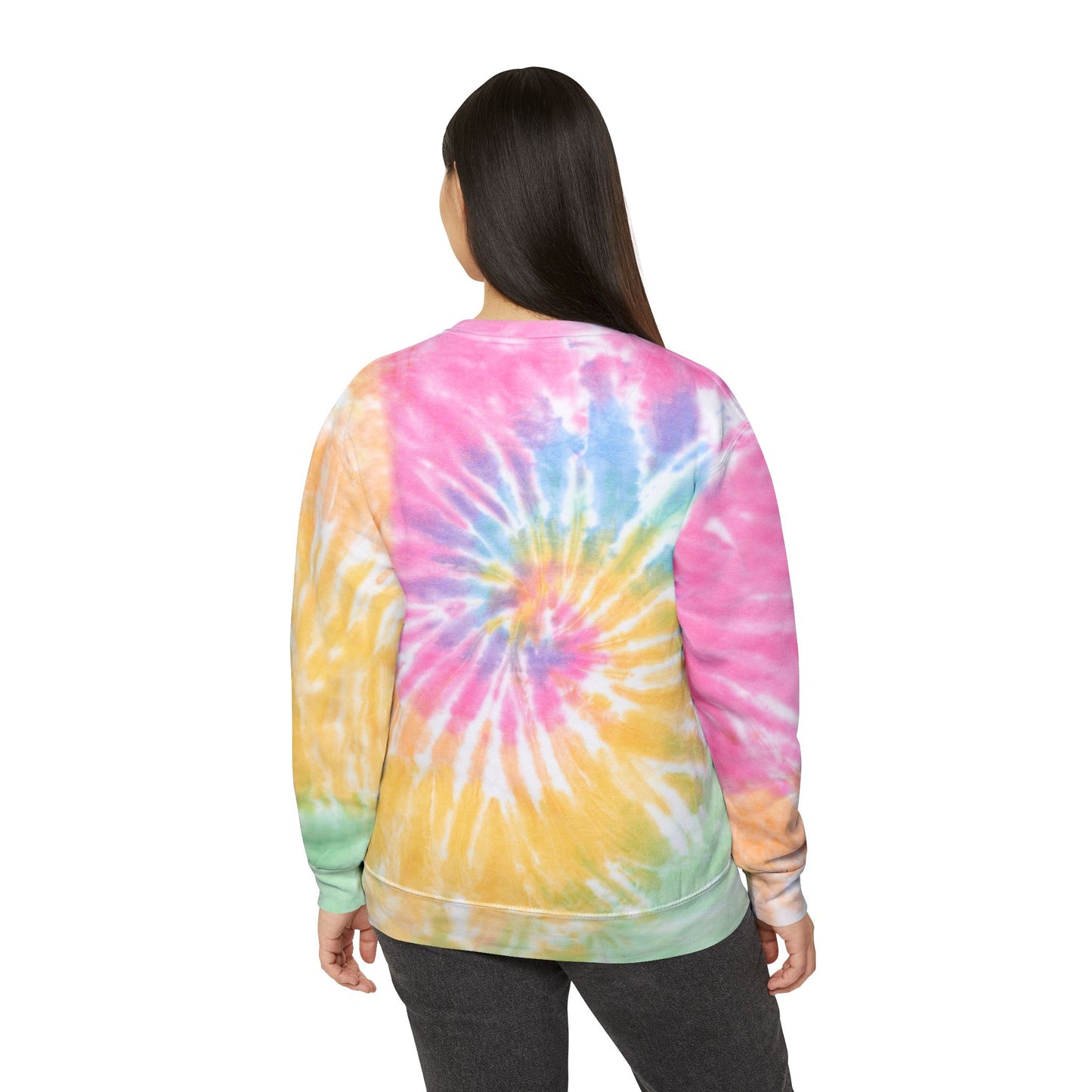 Time to Bloom Tie-Dye Sweatshirt