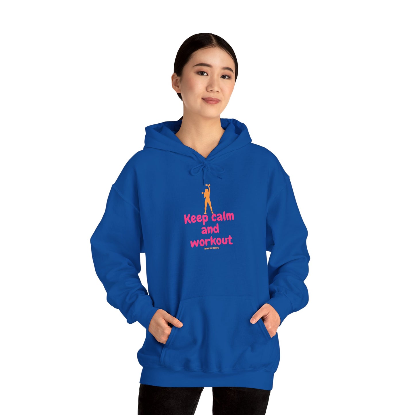 Keep Calm and Workout Hoodie