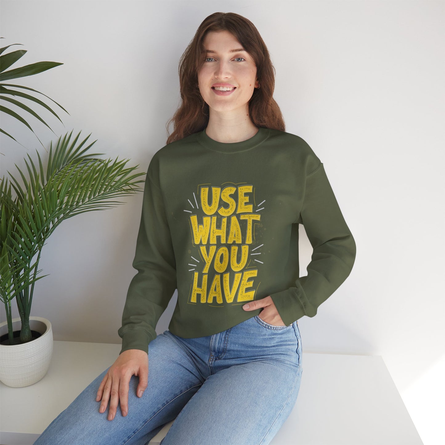 Use What You Have Crewneck Sweatshirt