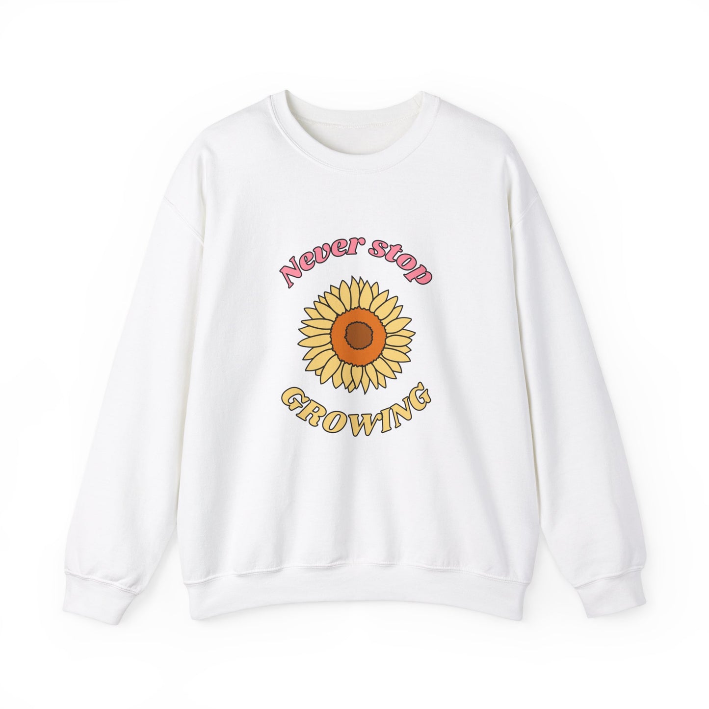 Never Stop Growing Crewneck Sweatshirt