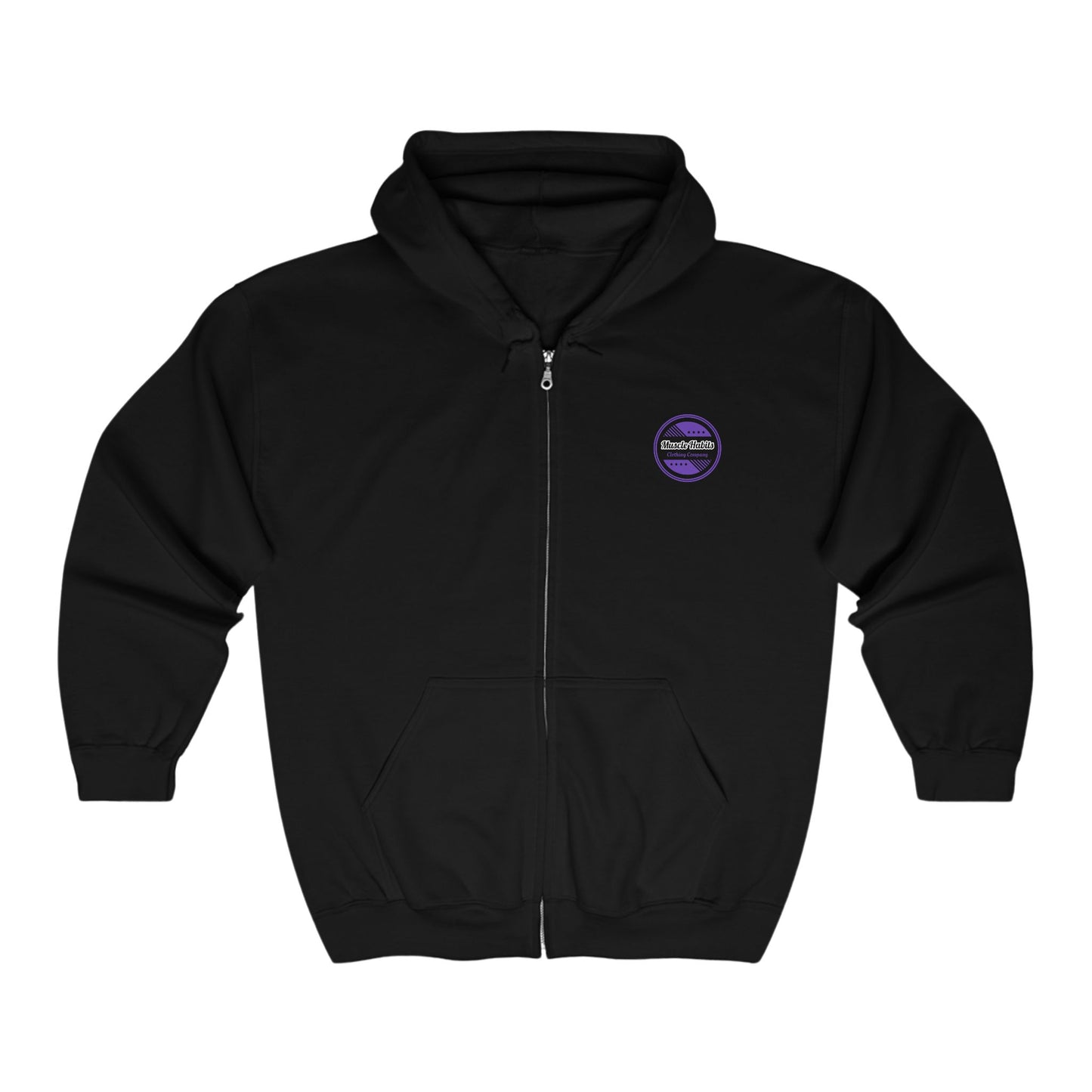 Just keep moving Full Zip Hooded Sweatshirt