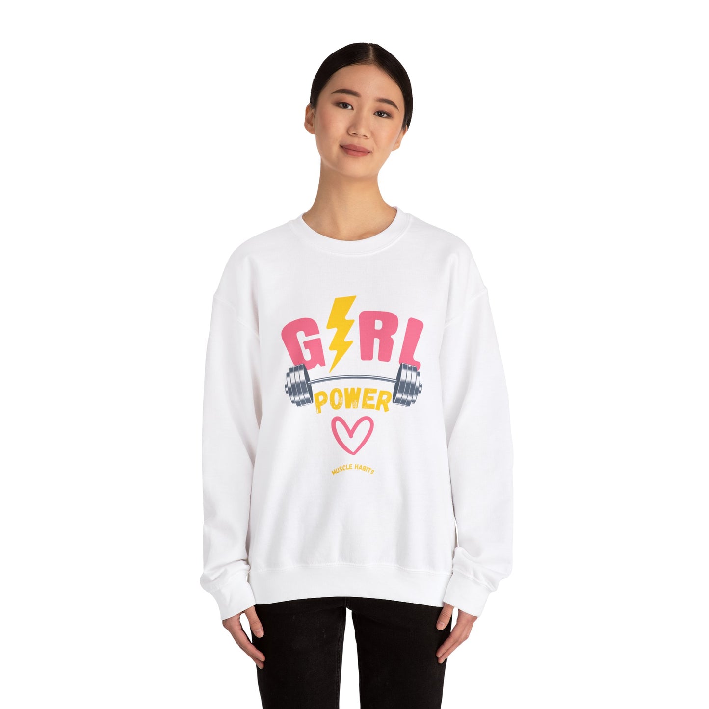 Girl Power Lighting Crewneck Sweatshirt