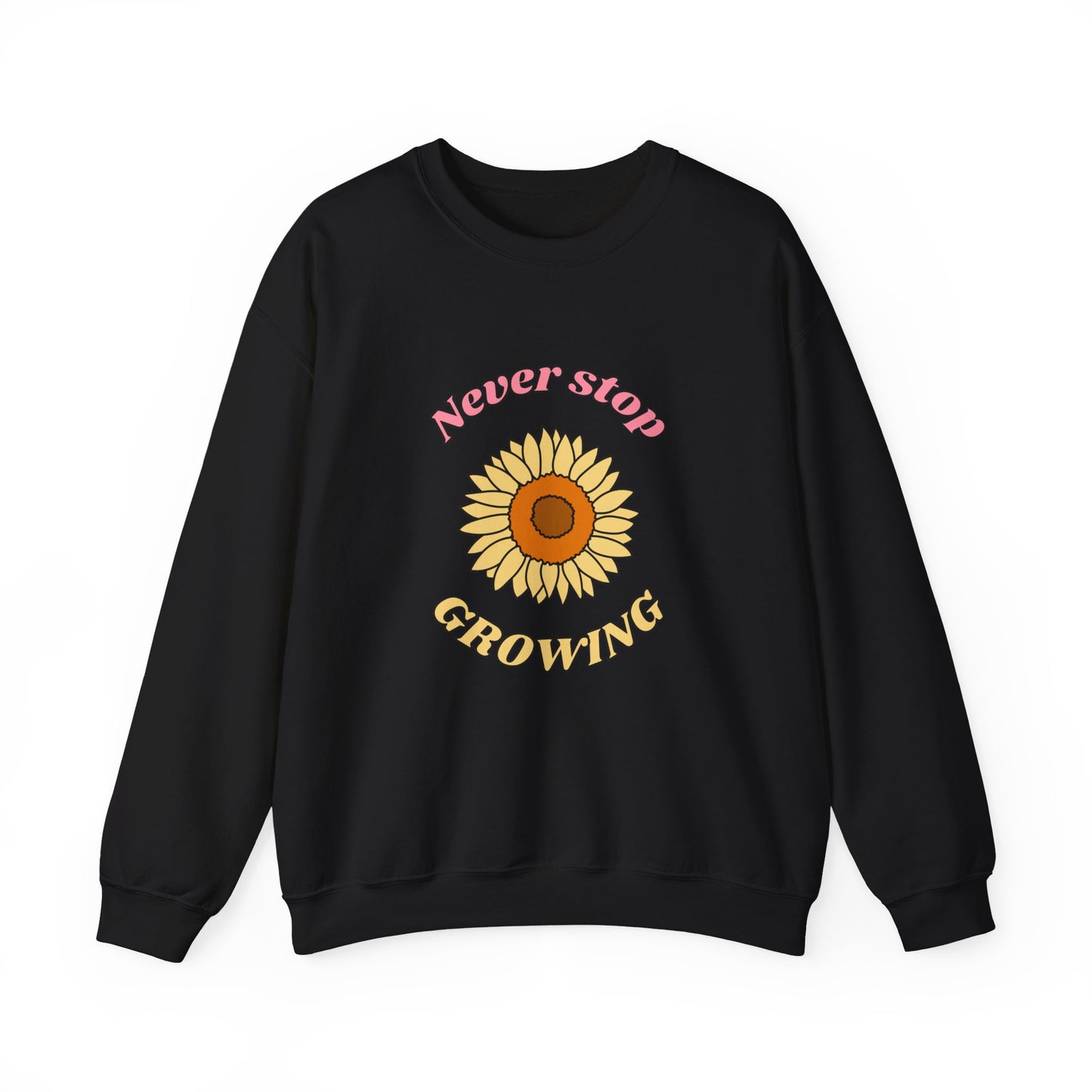 Never Stop Growing Crewneck Sweatshirt