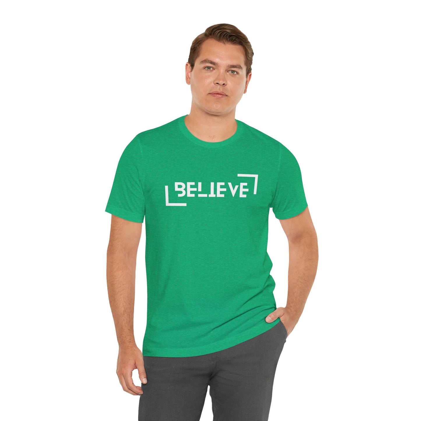 Believe Jersey Short Sleeve Tee