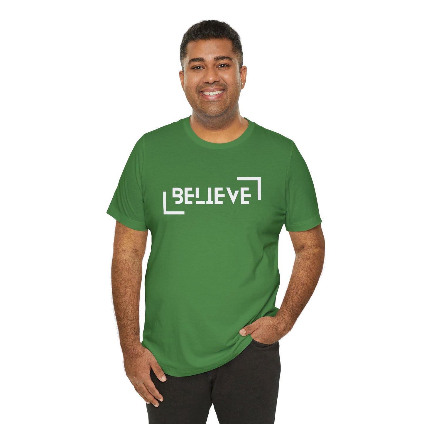 Believe Jersey Short Sleeve Tee